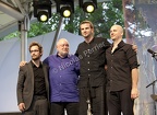 Emile Parisien, Daniel Humair, Vincent Peirani, Jérôme Regard - Paris Jazz Festival, 9 juin 2012