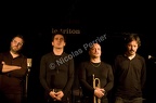 Danilo Gallo, Francesco Bearzatti, Giovanni Falzone, Zeno de Rossi - Les Lilas, 11 novembre 2010