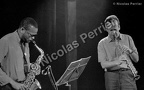 Steve Potts et Steve Lacy - Paris - juin 1985