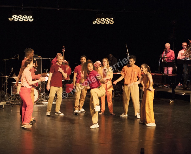 Andy Emler MegaOctet, L?a Cazaudan - Le Perreux-sur-Marne 16 mai 2023