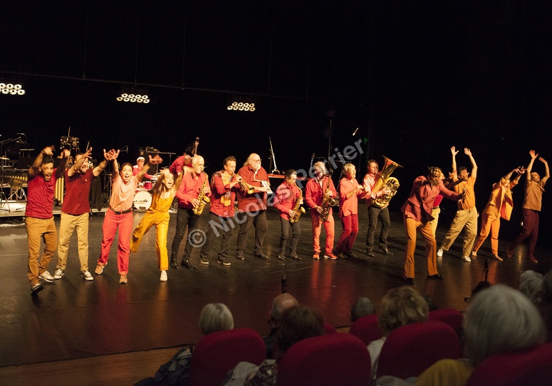 Andy Emler MegaOctet, L?a Cazaudan - Le Perreux-sur-Marne 16 mai 2023