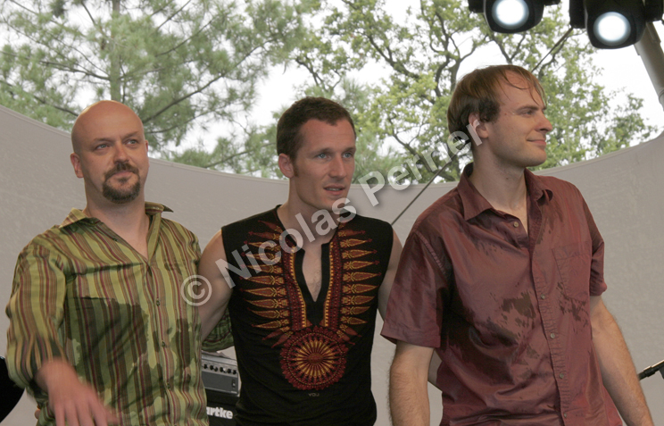 Bojan Zulfikarpasic, Rémi Vignolo, Ari Hoenig - Parc Floral de Paris, 23 juillet 2006