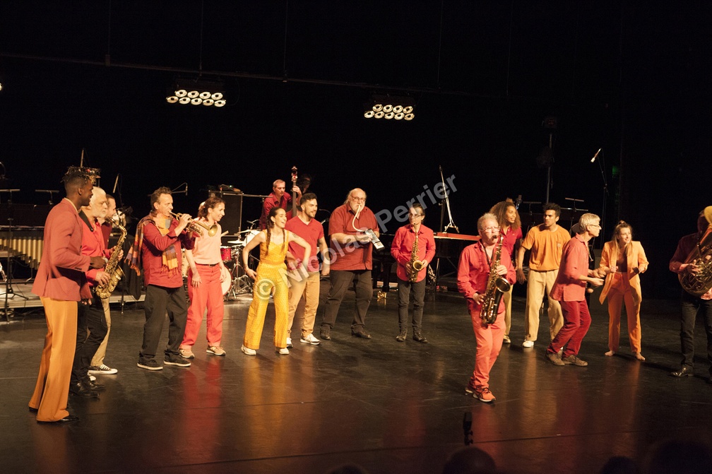 Andy Emler MegaOctet, Léa Cazaudan - Le Perreux-sur-Marne 16 mai 2023
