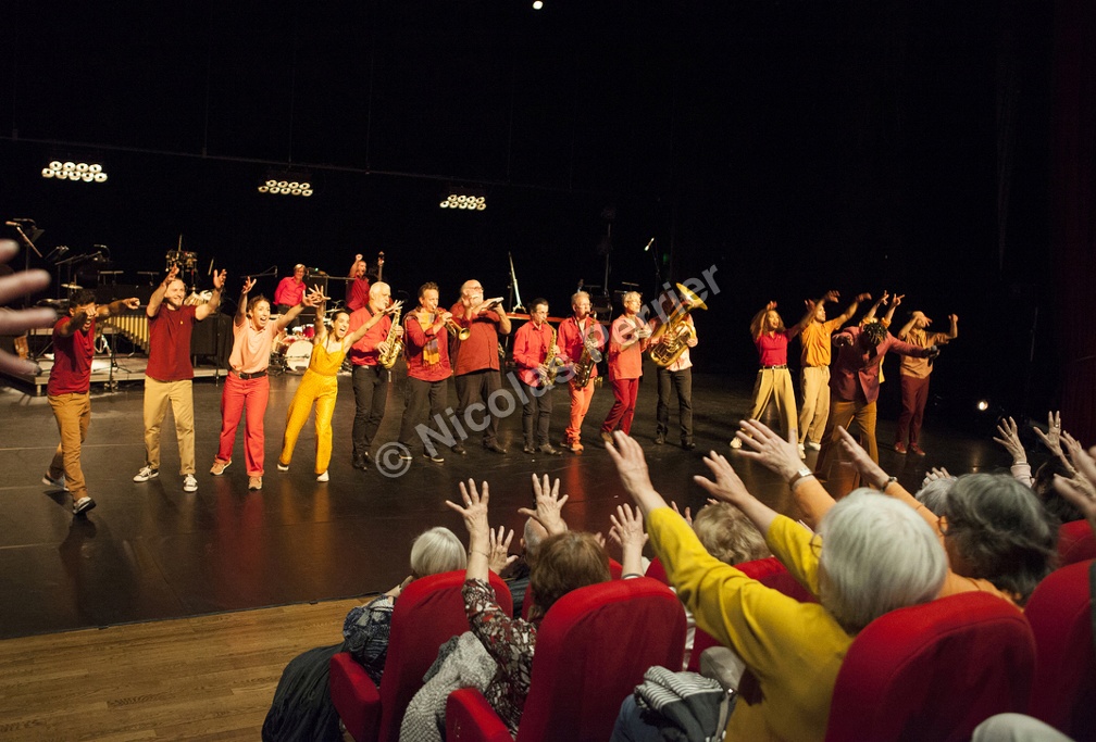Andy Emler MegaOctet, Léa Cazaudan - Le Perreux-sur-Marne 16 mai 2023